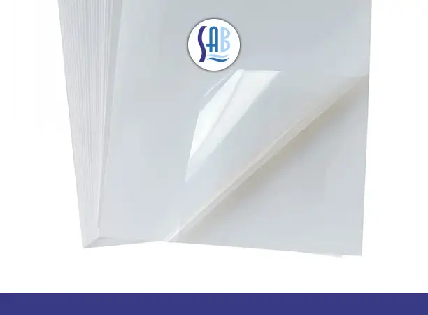 ورق استيكر لاصق قابل للطباعة