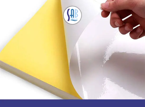 ورق استيكر شفاف a4 للطباعة